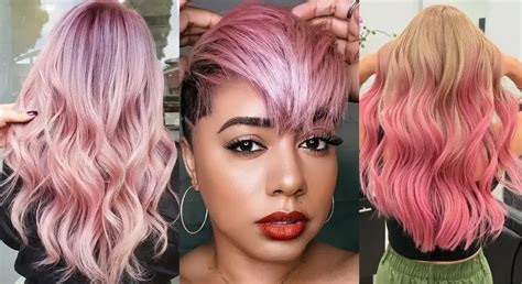 bright pink hair color styles  confident trendsetters