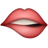 Emoji Mordendo A Boca - 🫦 Biting lip Emoji