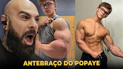 Maior Antebraço Do Mundo - REAGINDO AO TREINO ATLETA NATURAL COM ANTEBRAÇO MAIOR QUE DO RAMON ...