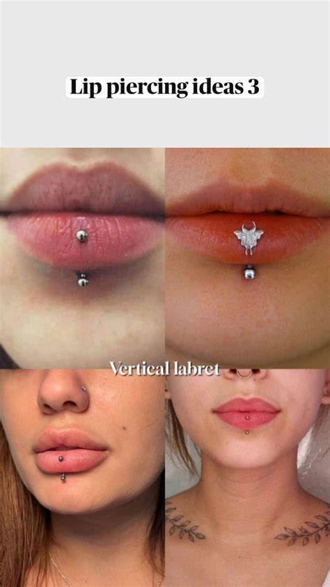 Vertical labret