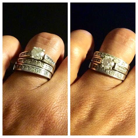 how to wear wedding bands