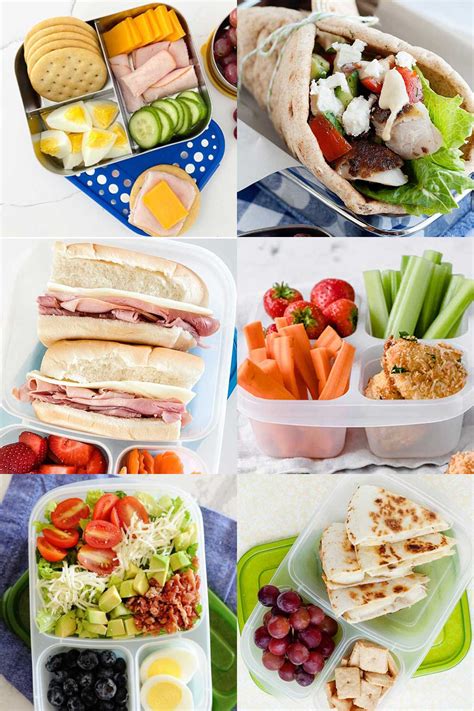 Healthy School Lunch Recipes 24 Easy To Prep Kids' Lunch Ideas For