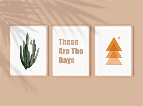 These Are The Days Print (Set of 3) – Ginger & Holly