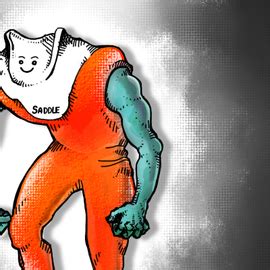 saddle face  swallagoon  newgrounds