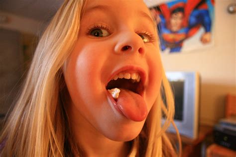 Becca: Her Tongue and Some Boogers 