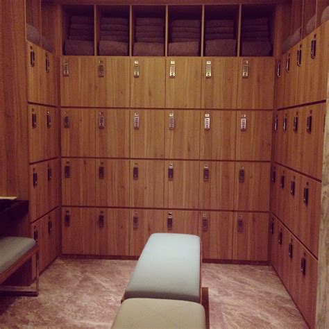 Men's locker room at Westin Singapore's heavenly spa | Locker room, Men
