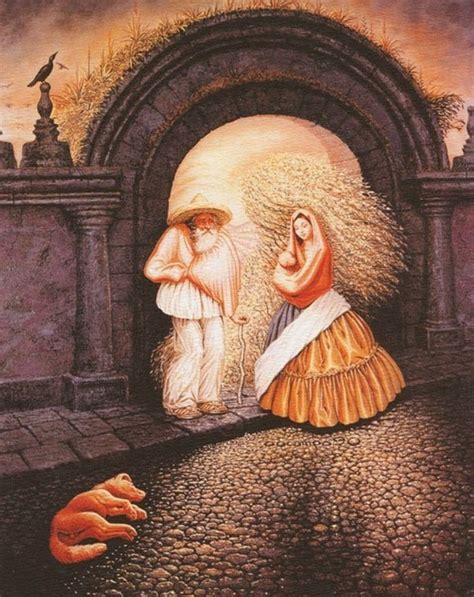 surrealist painter creates amazing optical illusions learning mind
