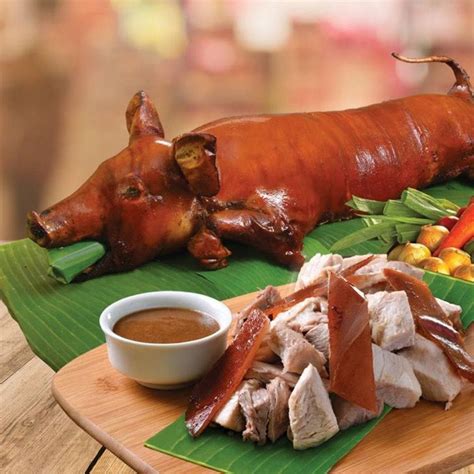 Download Lechon And Its Slices Wallpaper | Wallpapers.com