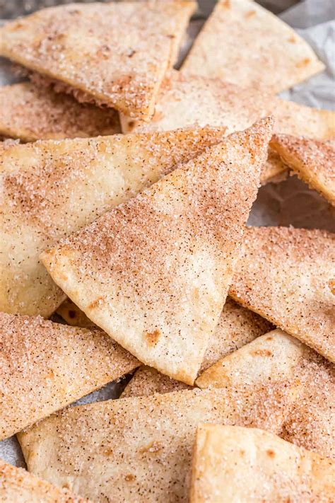 Baked Cinnamon Sugar Tortilla Chips Recipe Shugary Sweets, 48% OFF