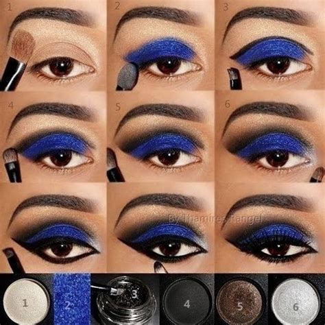 Step By Step Blue Eye Makeup Pictures, Photos, and Images for Facebook ...