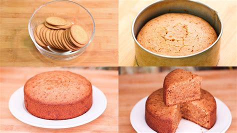 How To Make Biscuits Cake At Home Without Oven - Cake Walls