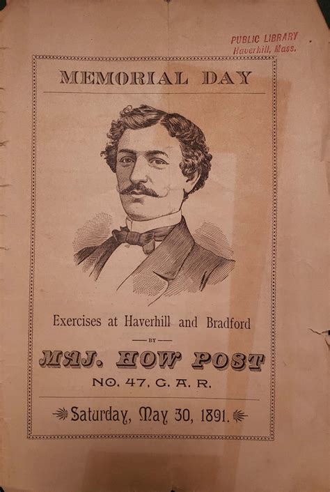 Haverhill History Highlight: Memorial Day – Haverhill Public Library