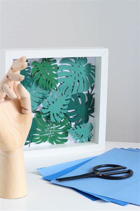 Easy Tropical Wall Art DIY | Paper Crafts | The Crafty Gentleman blog