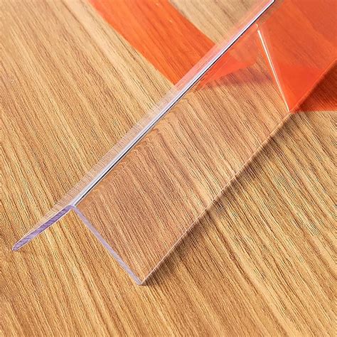 Wansiman Wall Corner Protectors,Clear PVC Angle Trim,Clear Peel And