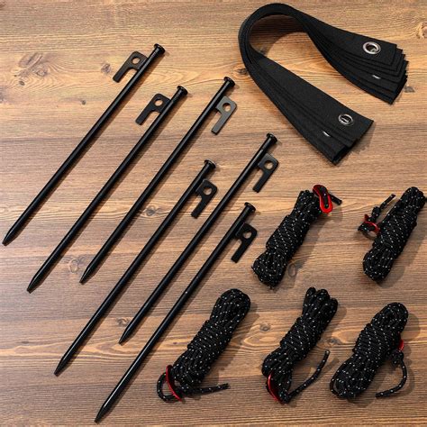 Snapklik.com : Suzile 48 Pcs Tree Stake Kit, Heavy Duty Tree Staking