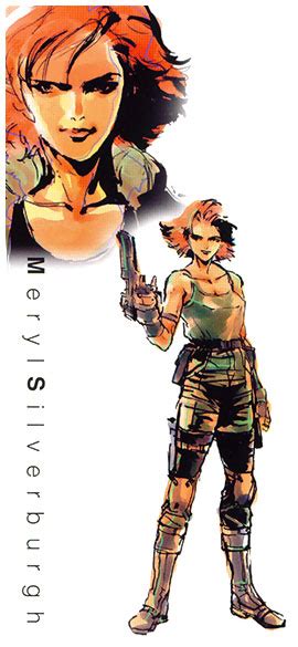 Meryl Silverburgh - Characters & Art - Metal Gear Solid