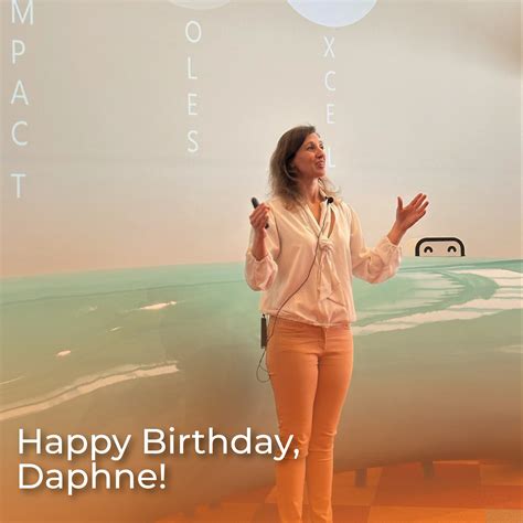 🎉 Happy Birthday to our incredible Wellness Coach, Daphne! Daphne’s