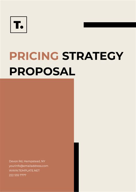 Pricing Strategy Template - prntbl.concejomunicipaldechinu.gov.co