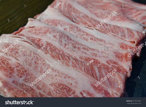 japanese beef matsuzaka ushi stock photo edit