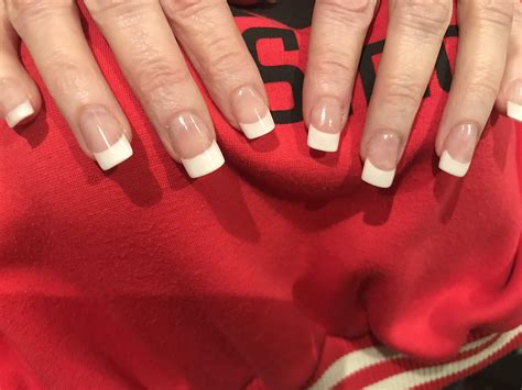 I got my nails all done. French tips all ready ️ | Scrolller