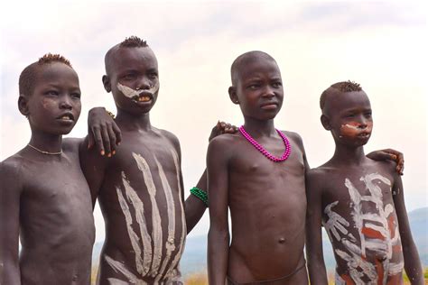 Mursi Boys, Mago, Ethiopia | Rod Waddington | Flickr