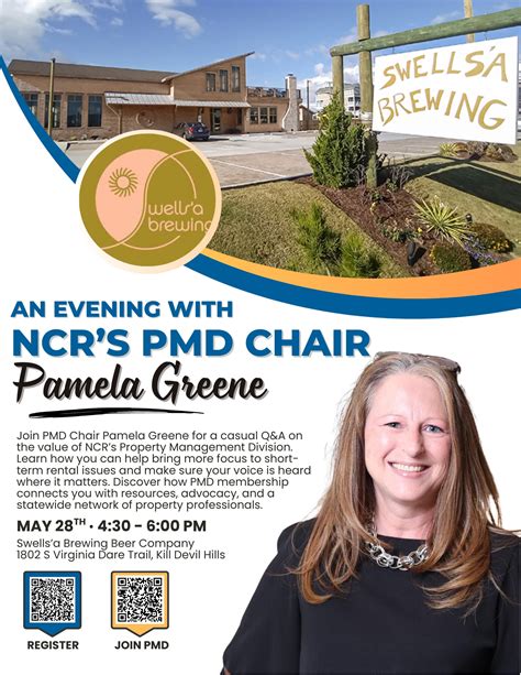Property Managers: Join NCR's PMD Chair Pamela Greene at Swella's