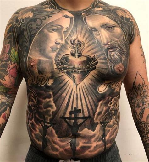 60 Sacred Heart Tattoos: A Symbolism of Love and Devotion | Art and Design