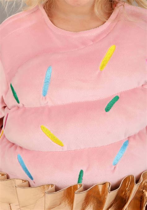 Girl's Toddler Pink Cupcake Costume