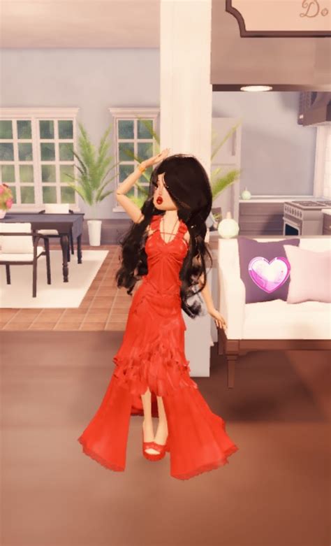 yoonchae gabriela red outfit dress  impress outfits red summer