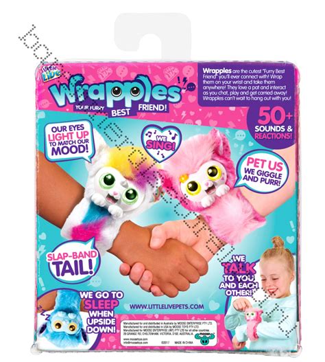 Little Live Wrapples цвет розовый.