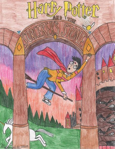 Harry Potter 1 Book Cover by MackCat2118 on DeviantArt