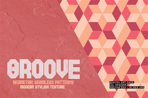 groove geometric seamless patterns   behance