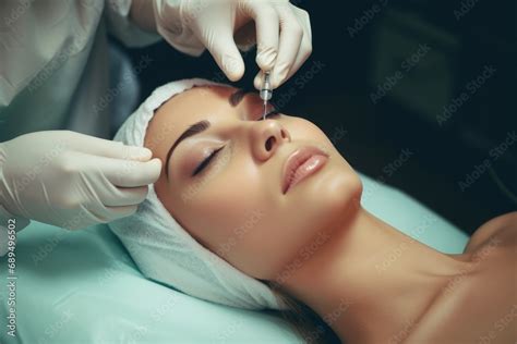 Eyelash Extension Procedure. Eyelash Extension Procedure. Woman Eye, A ...