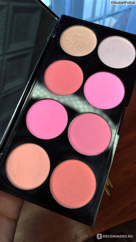 Палетка румян Makeup Revolution Ultra Blush Palette All About Pink ...