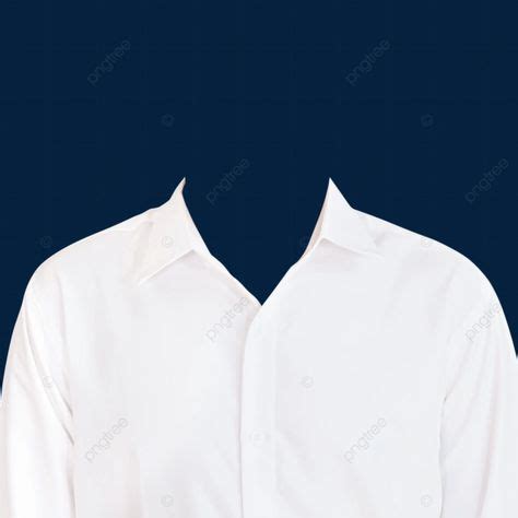 Template Kemeja Putih Pria Pas Foto