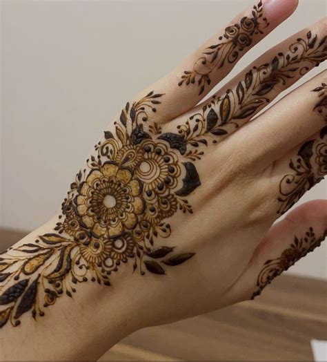 flower mendhi design aesthetic mehendi designs  diwali front hand