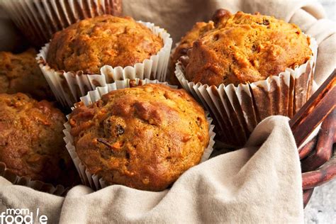 Carrot Muffins Recipe - Mom Foodie