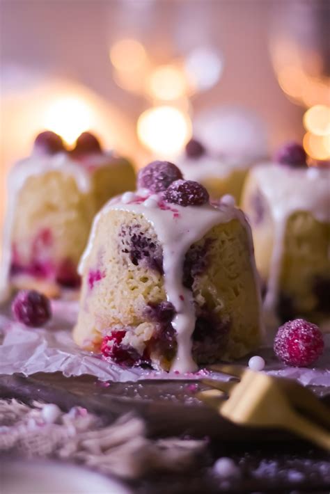 Mini Gâteaux Vegan, Mûres & Clémentine / Vegan Cranberry, Blackberry