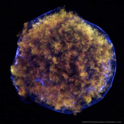 APOD: 2019 January 13 - Tycho Supernova Remnant in X-ray