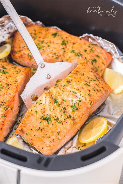 Air Fryer Salmon Recipe - My Heavenly Recipes