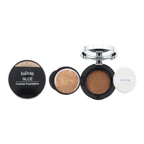 Amazon.com : IsaDora Nude Cushion Foundation (18 Nude Honey) : Beauty