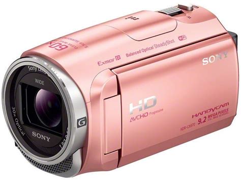 sony pink full hd video camera