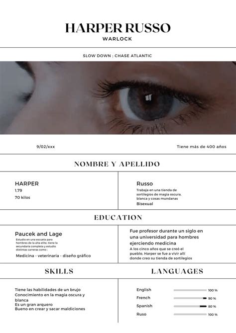 𝐇𝐀𝐑𝐏𝐄𝐑 𝐑𝐔𝐒𝐒𝐎 | Wiki | ៶ Hiddenwest Grynn Roleplay. ᠉ Amino