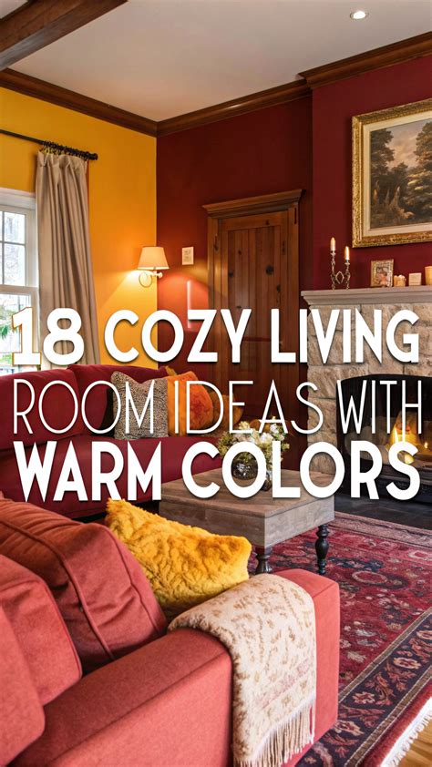 cozy living room ideas  warm colors usedecorcom