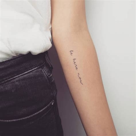 Discover 74+ be present tattoo best - in.eteachers
