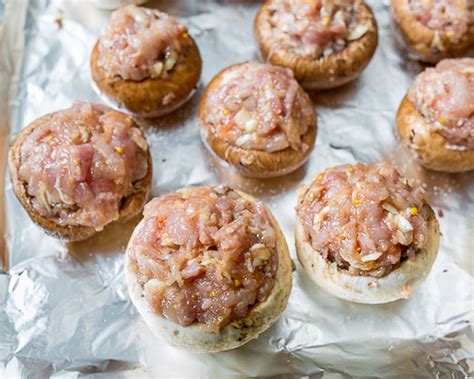 Рецепт фаршированных шампиньонов с курицей с фото пошагово на Вкусном Блоге