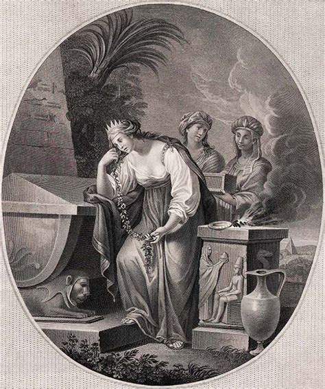 Клеопатра у гроба Марка Антония, 1810-е гг.