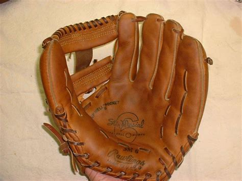 Stan Musial Rawlings SM6 Front | Rawlings | Baseball Glove Collector
