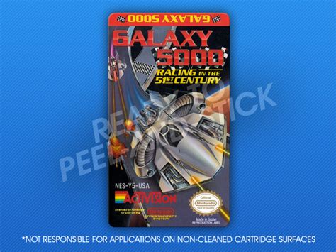 NES - Galaxy 5000 Label | Retro Game Cases