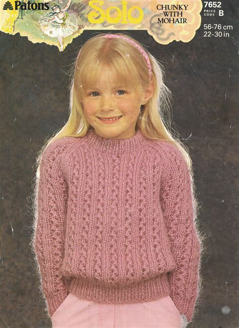 Free Knitting Patterns For Children's Sweaters